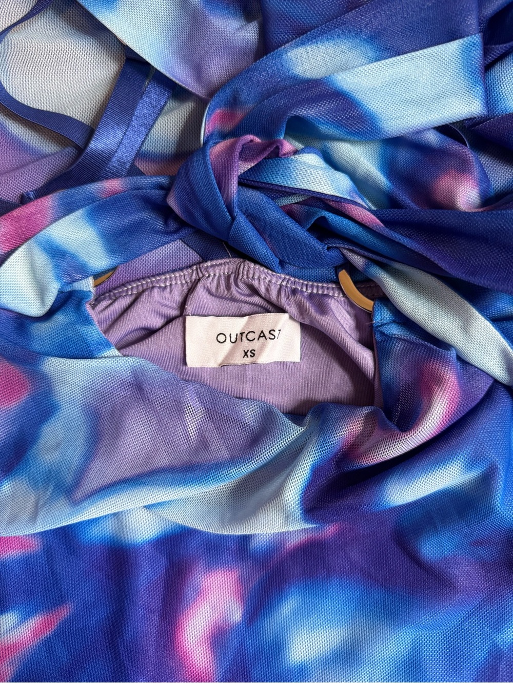OUTCAST Blossom Maxi Dress La Luna Size XS - Picture 5 of 7